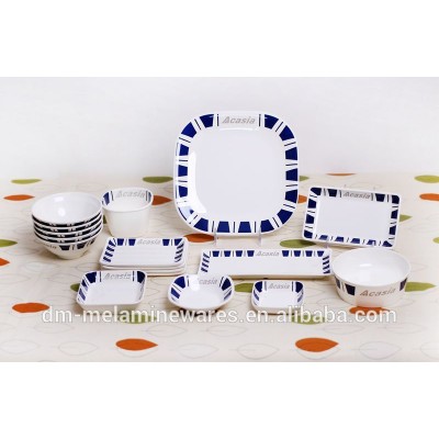 Custom Designed Melamine Dinnerware Set