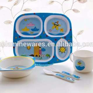 popular melamine dinner set for kid